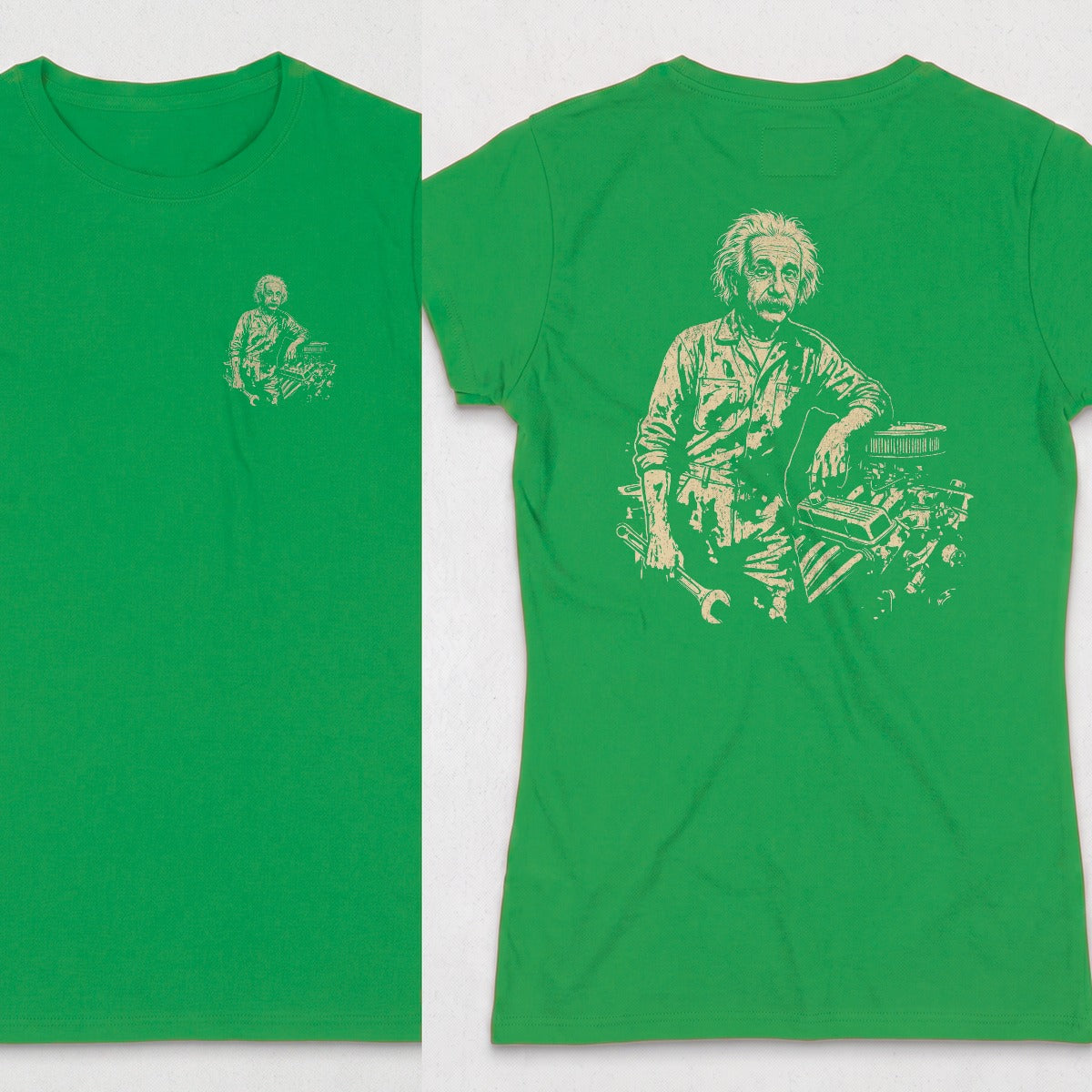 Irish Green | Left Chest + Back