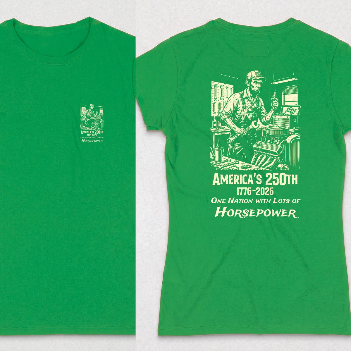 Irish Green | Front & Back