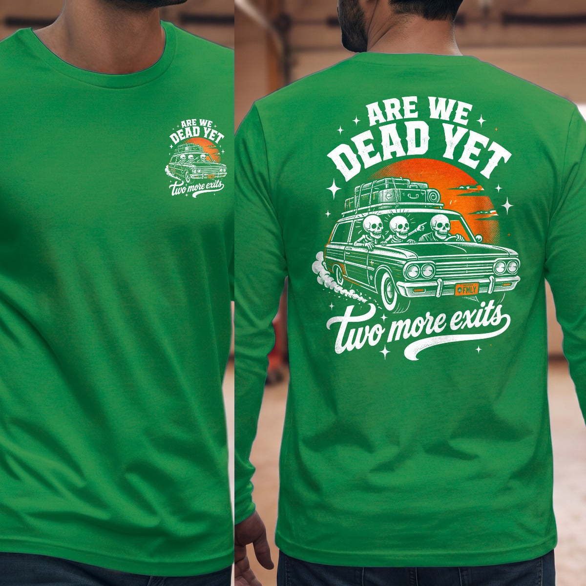 Irish Green | Front & Back