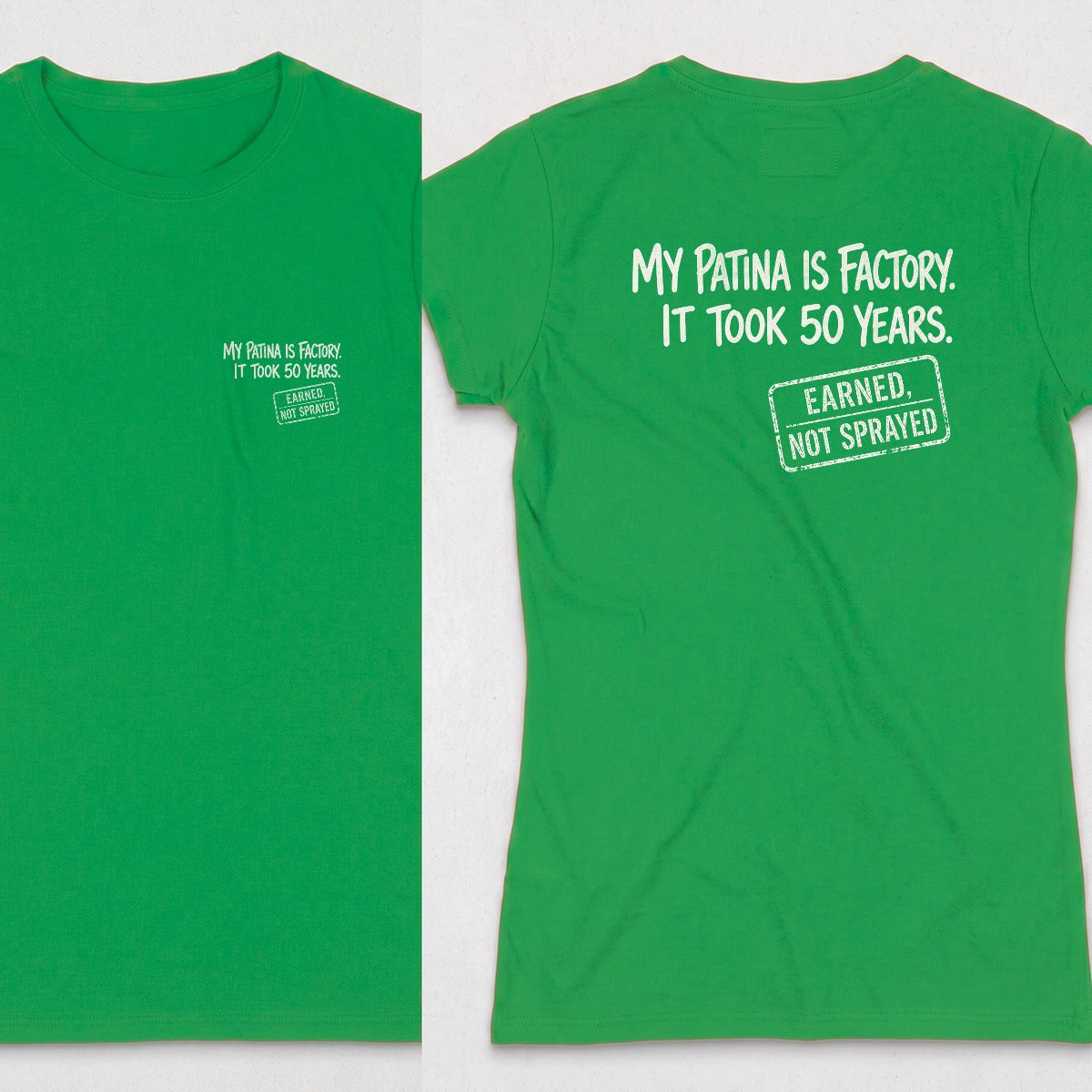 Irish Green | Front & Back