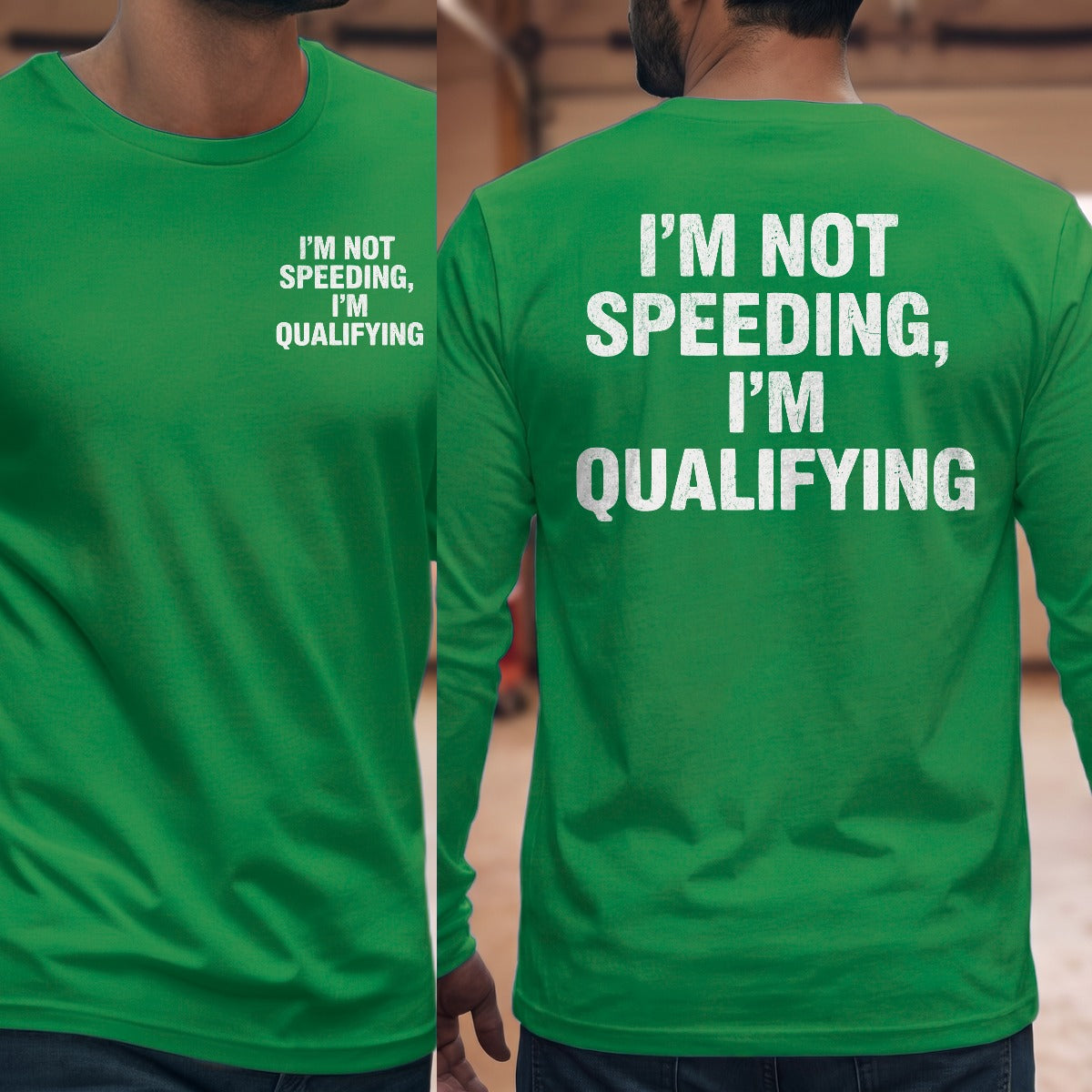 Irish Green | Front & Back