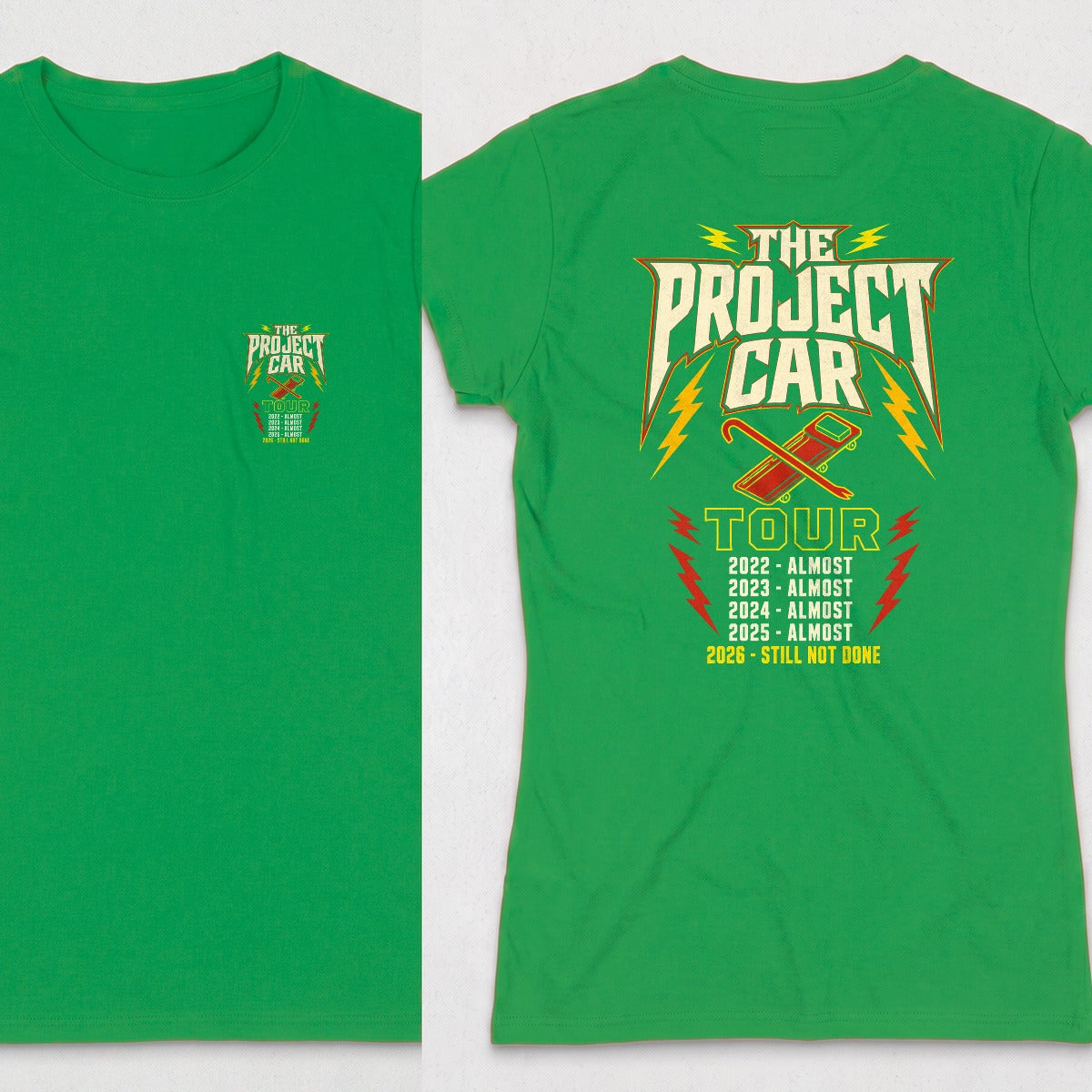 Irish Green | Front & Back
