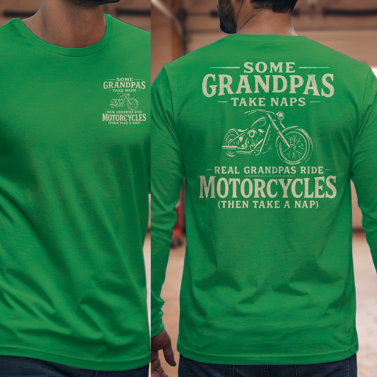 Irish Green | Front & Back