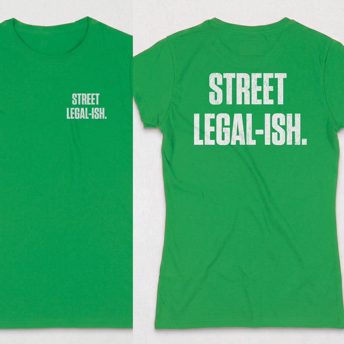 Irish Green | Left Chest + Back