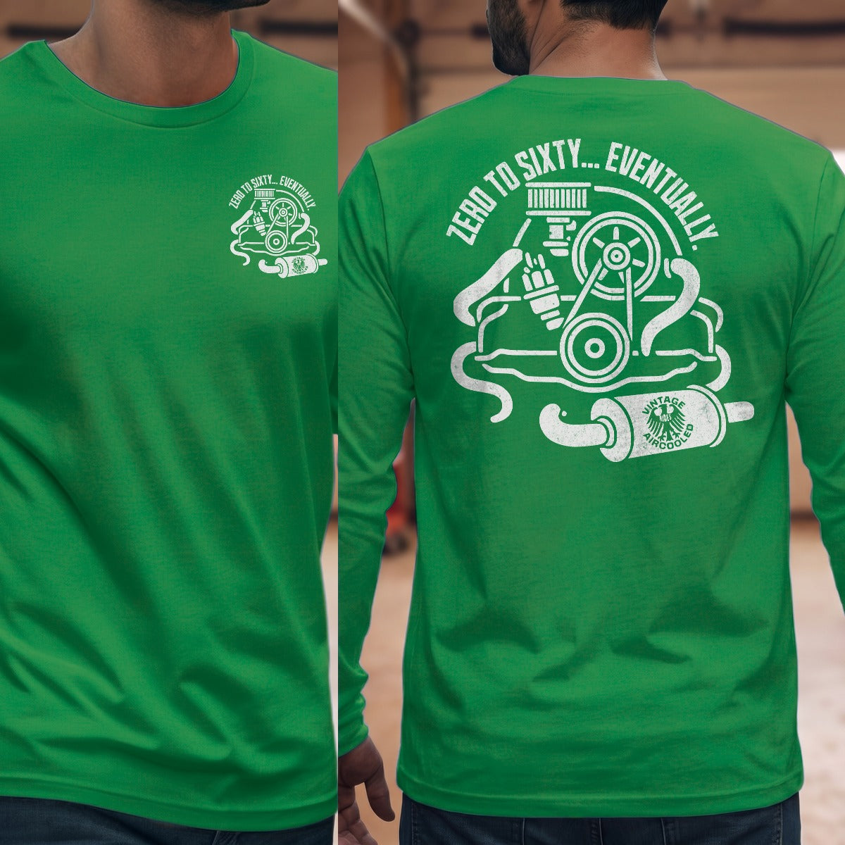 Irish Green | Front & Back