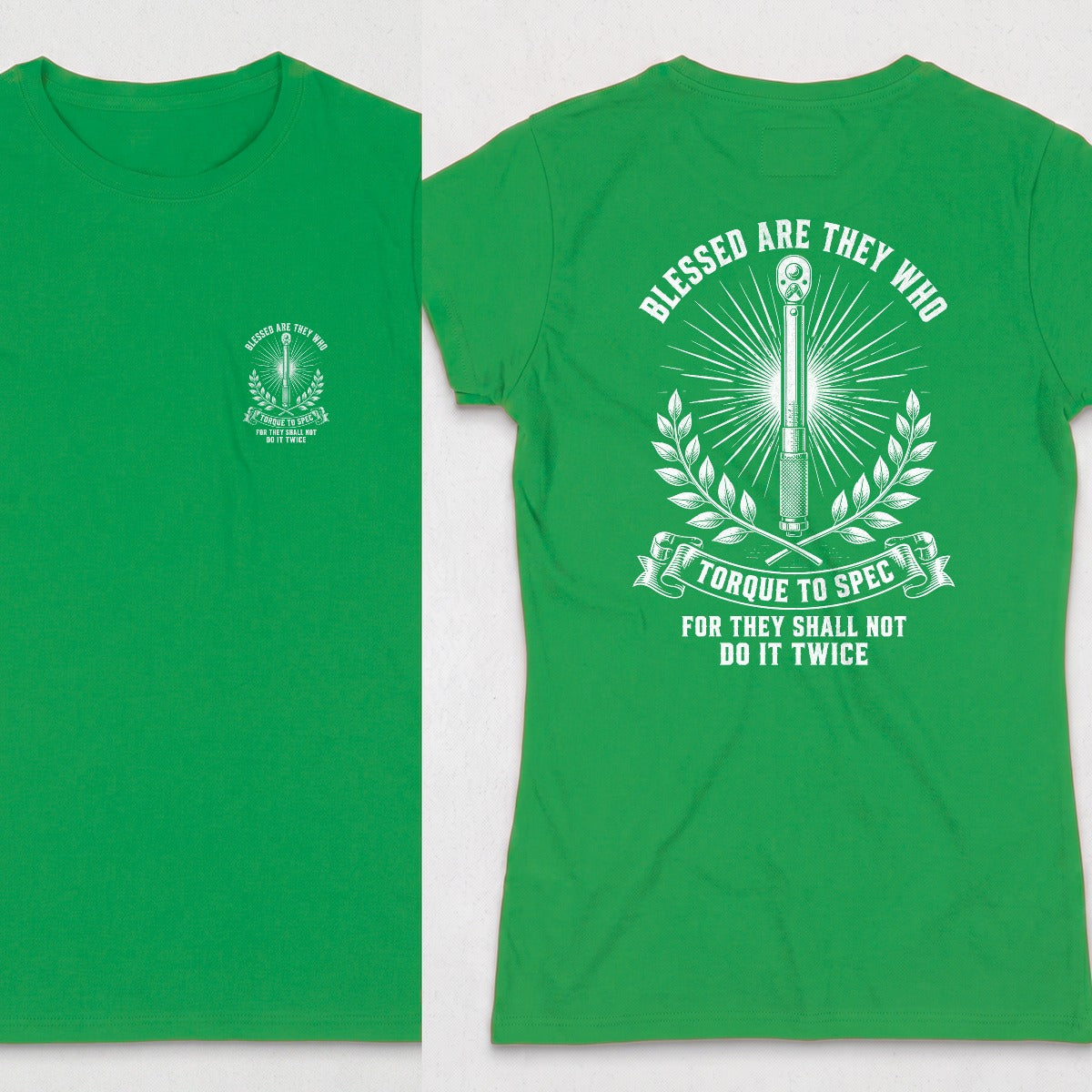 Irish Green | Front & Back