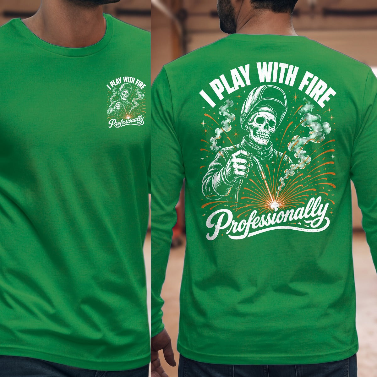 Irish Green | Front & Back