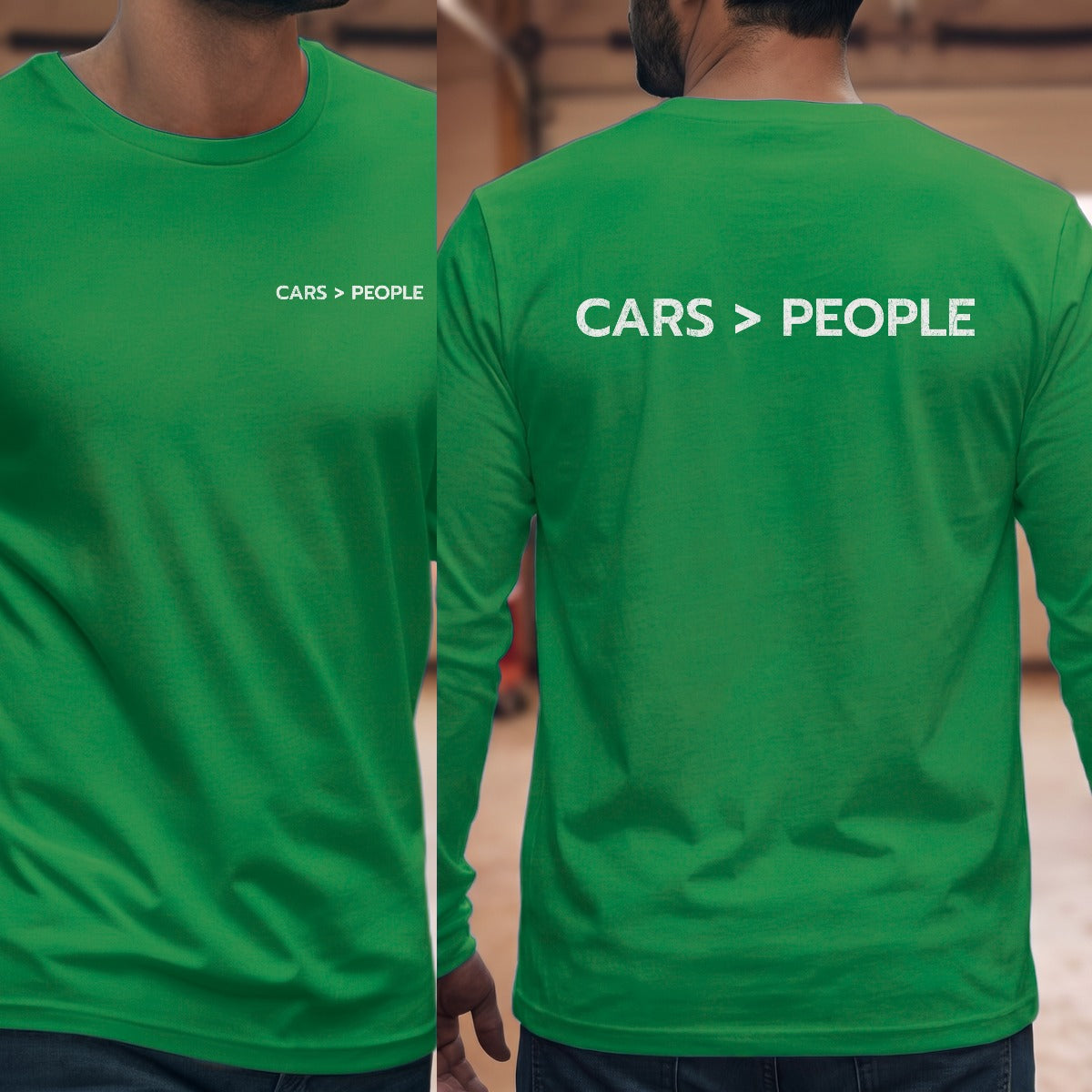 Irish Green | Front & Back