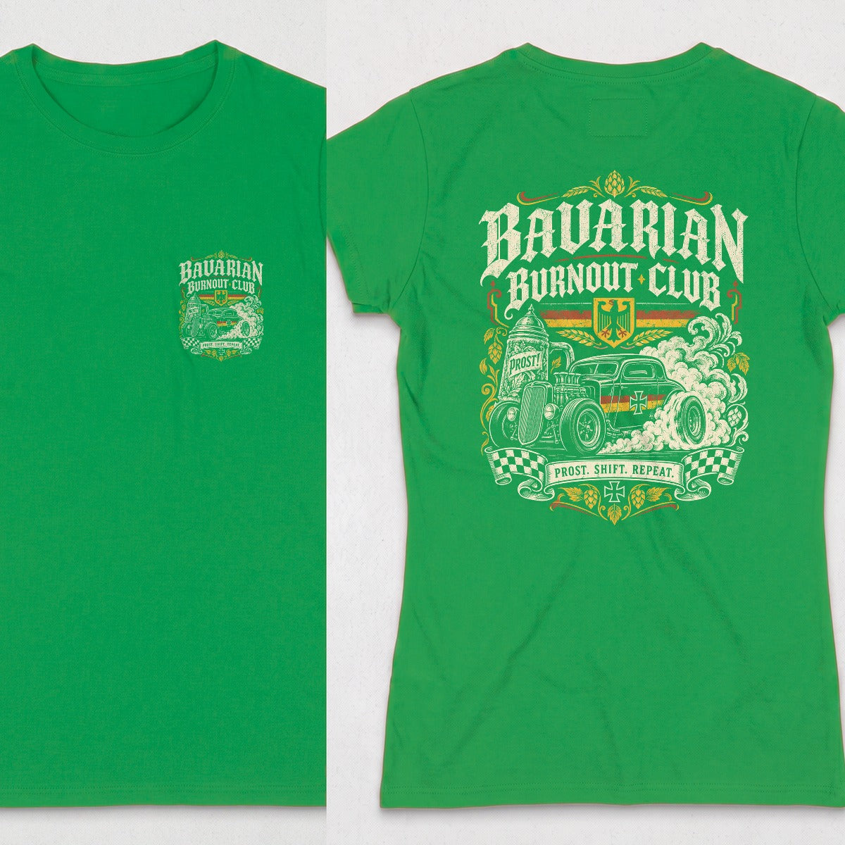 Irish Green | Front & Back