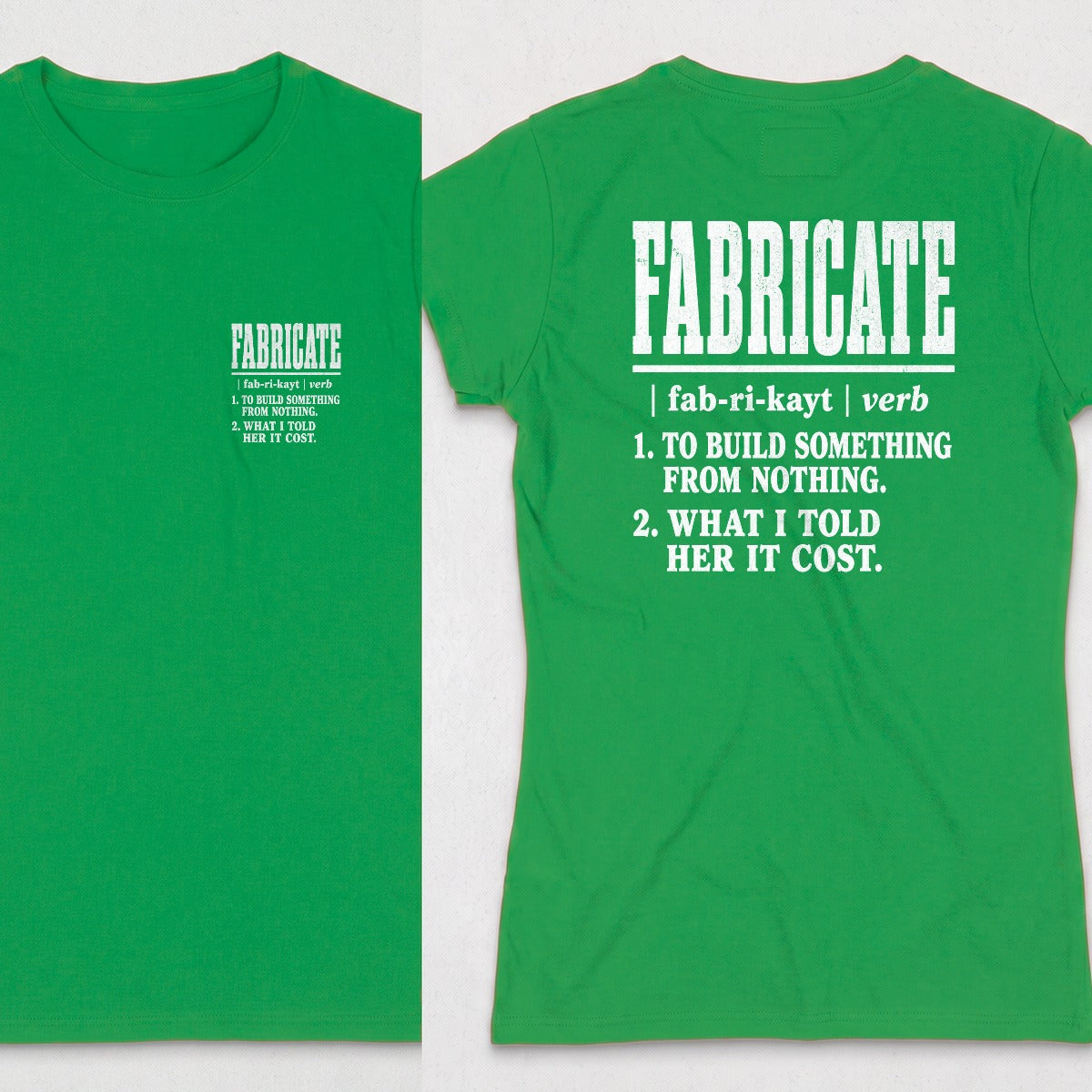 Irish Green | Front & Back