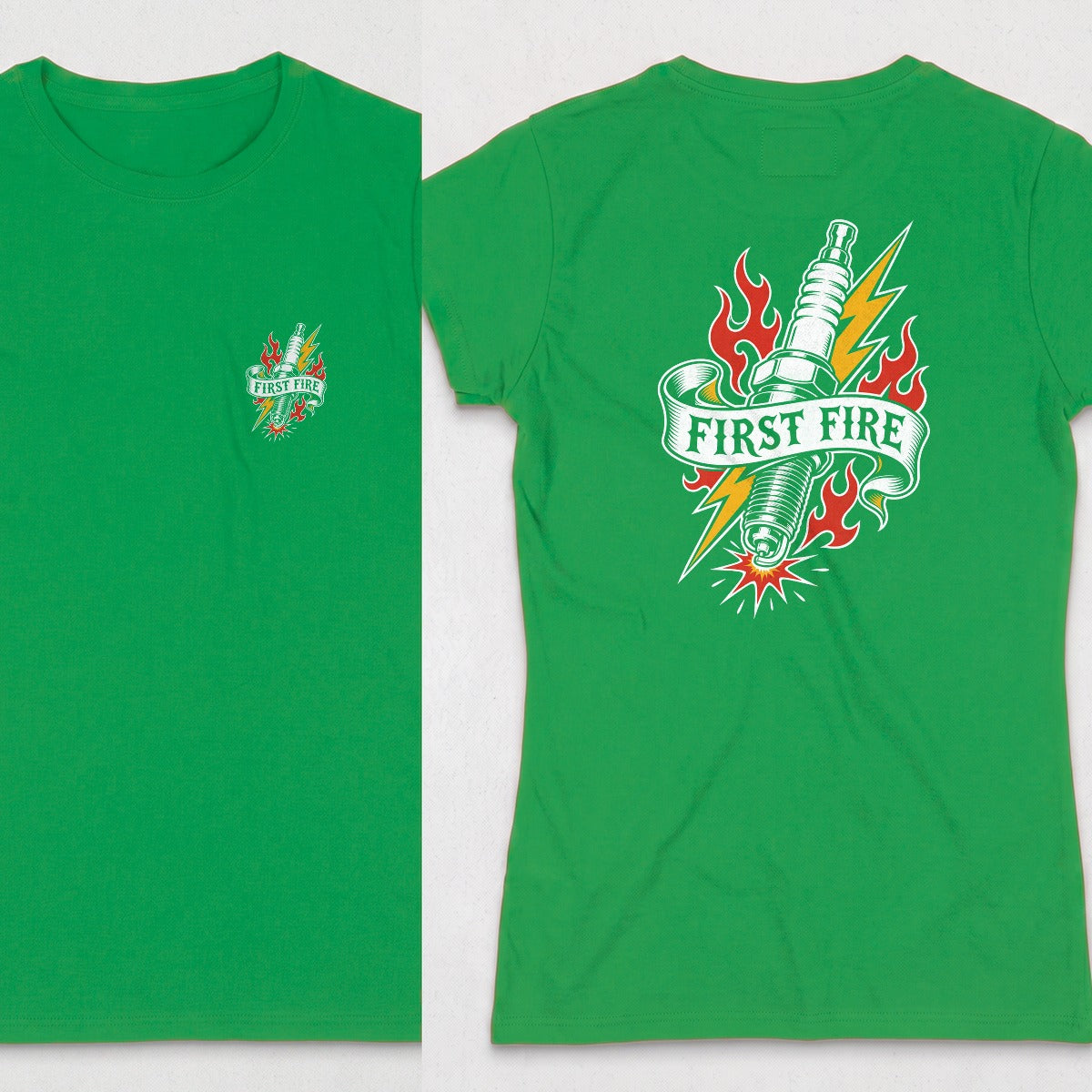 Irish Green | Front & Back