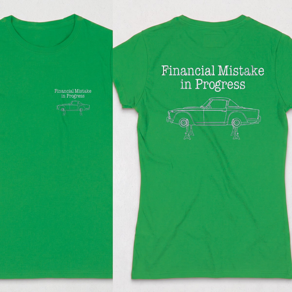 Irish Green | Left Chest + Back