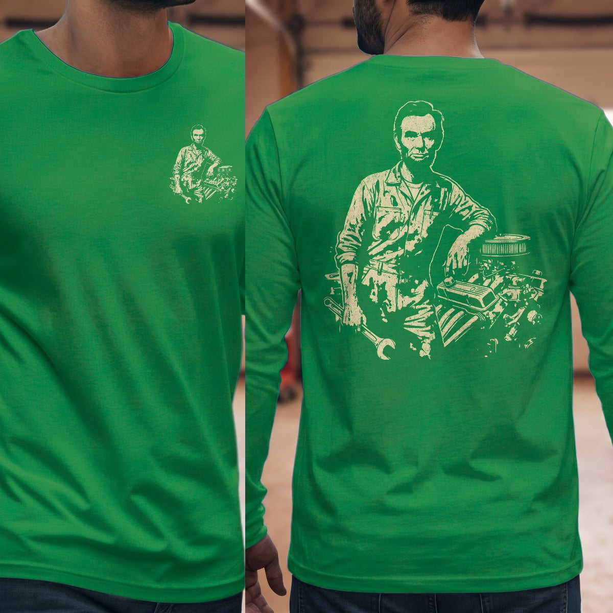 Irish Green | Front & Back