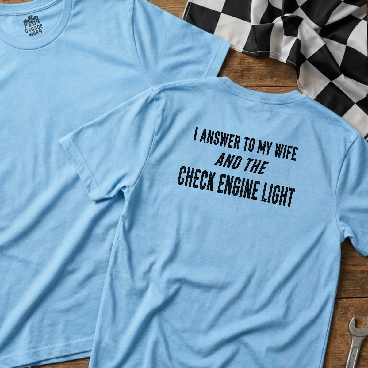 Light Blue | Full Back