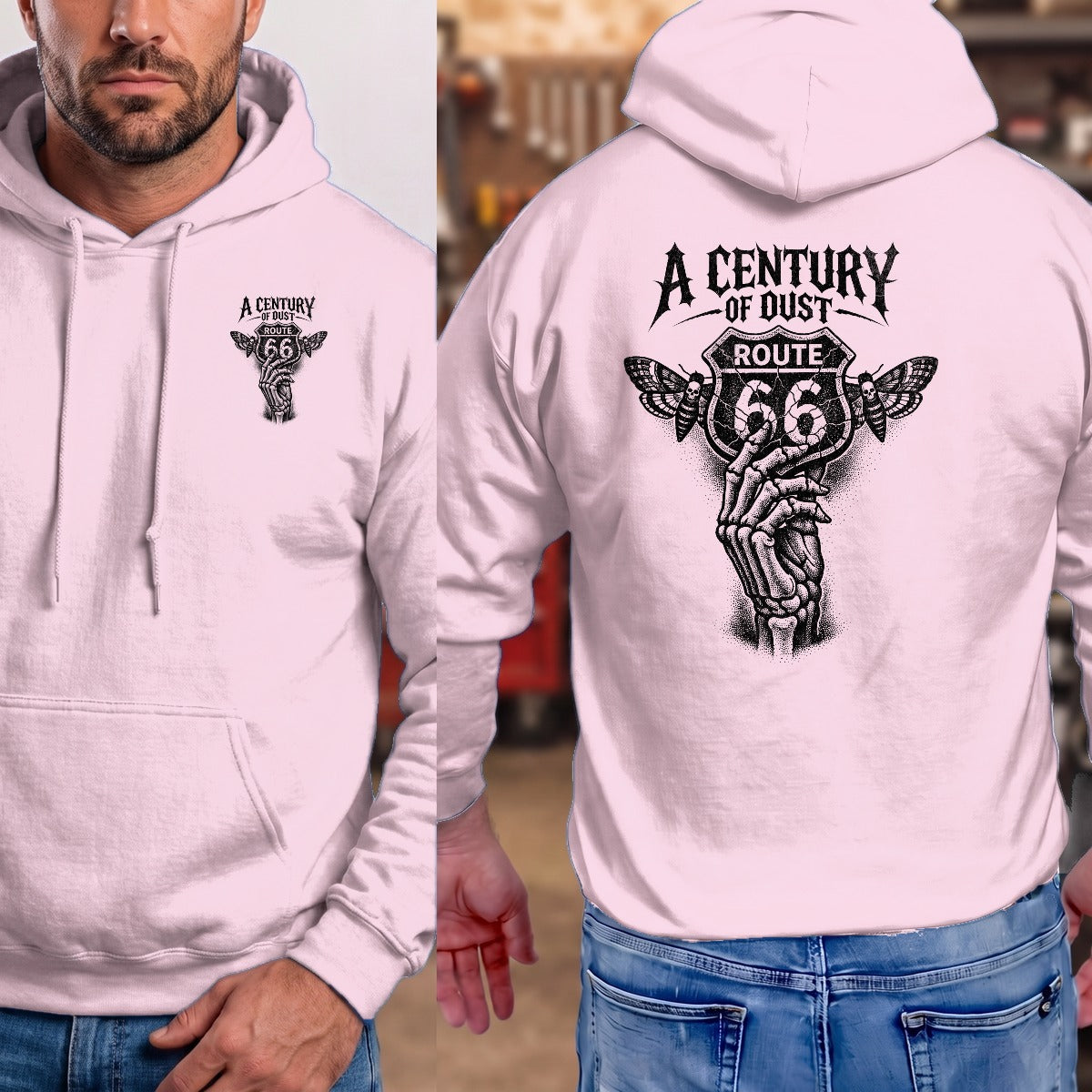 Light Pink | Front & Back