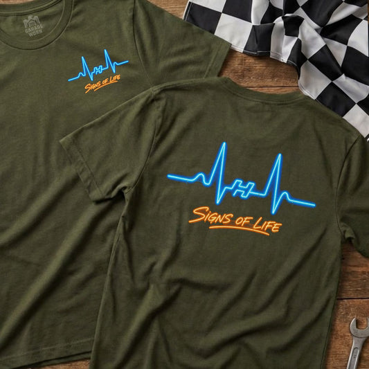 Military Green | Left Chest + Back