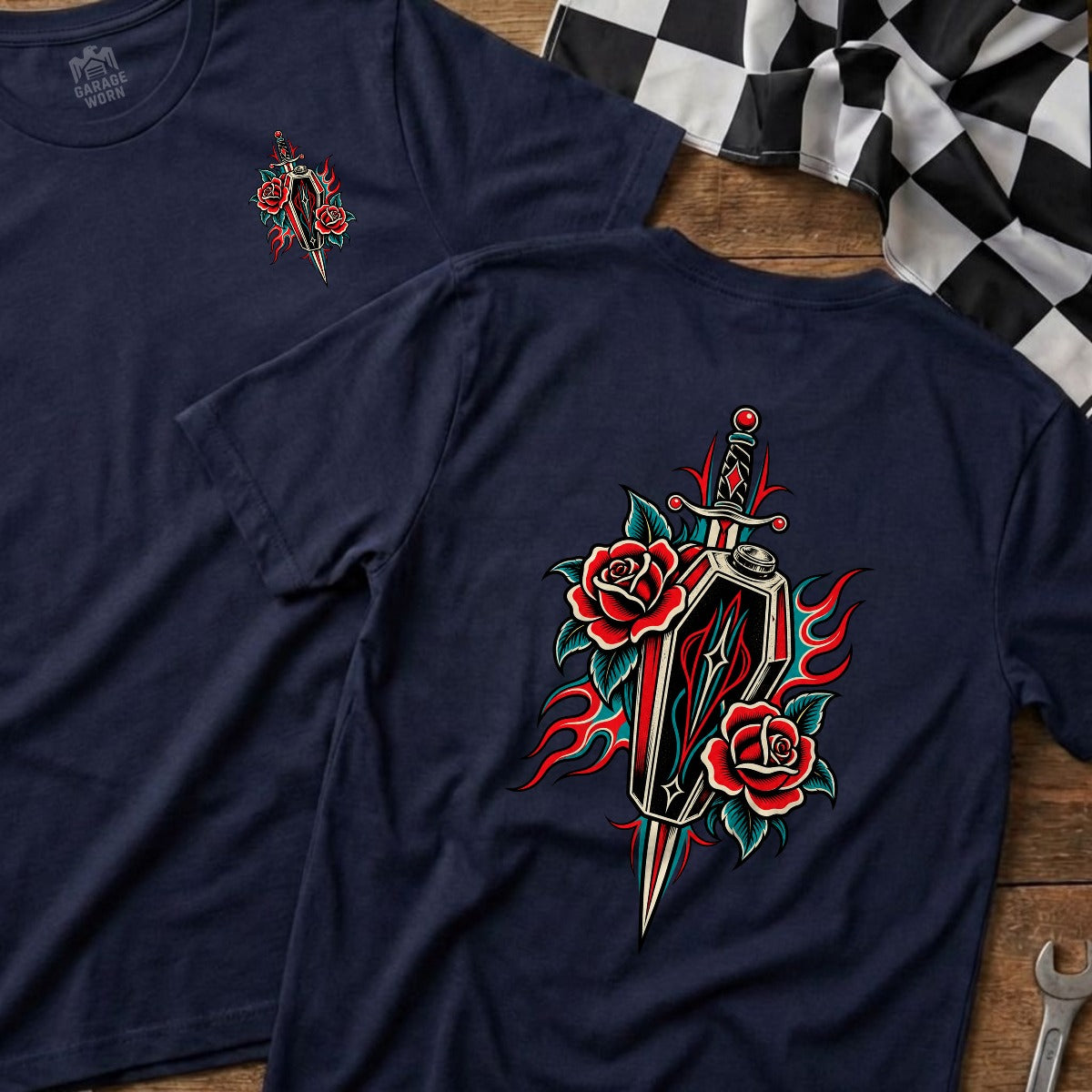 Navy | Front & Back