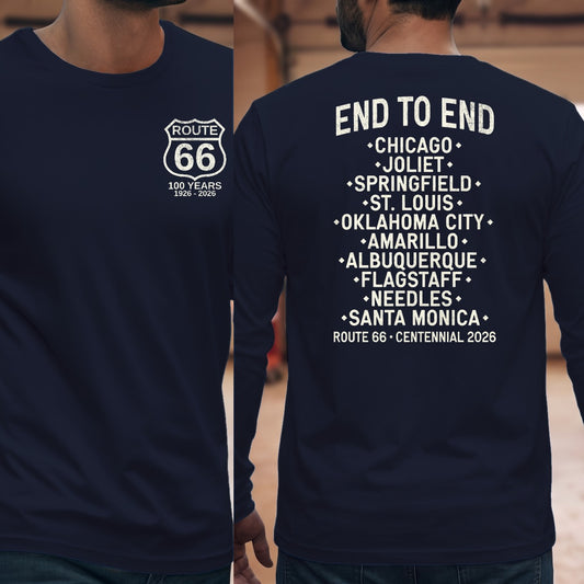 Navy | Left Chest + Back