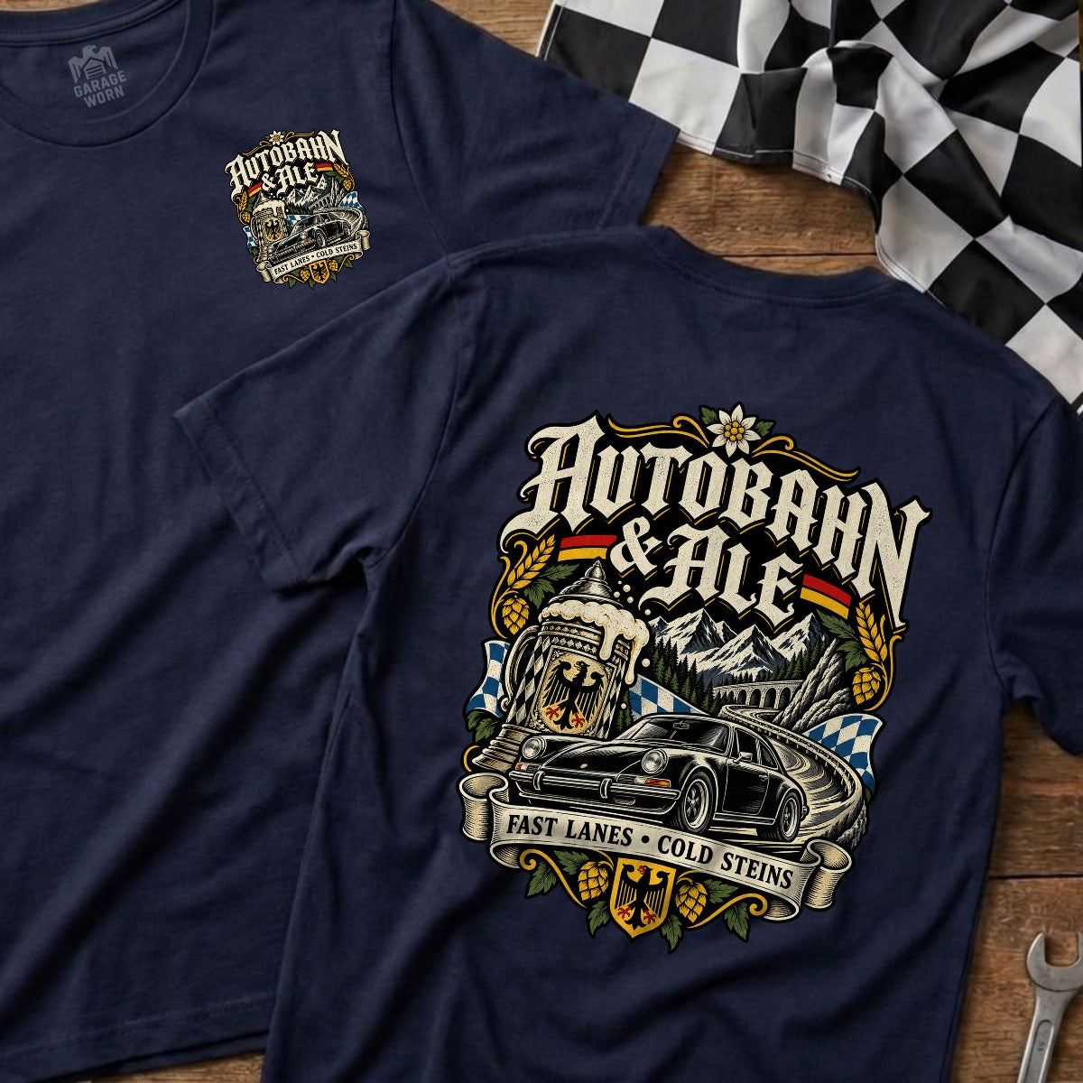 Navy | Front & Back