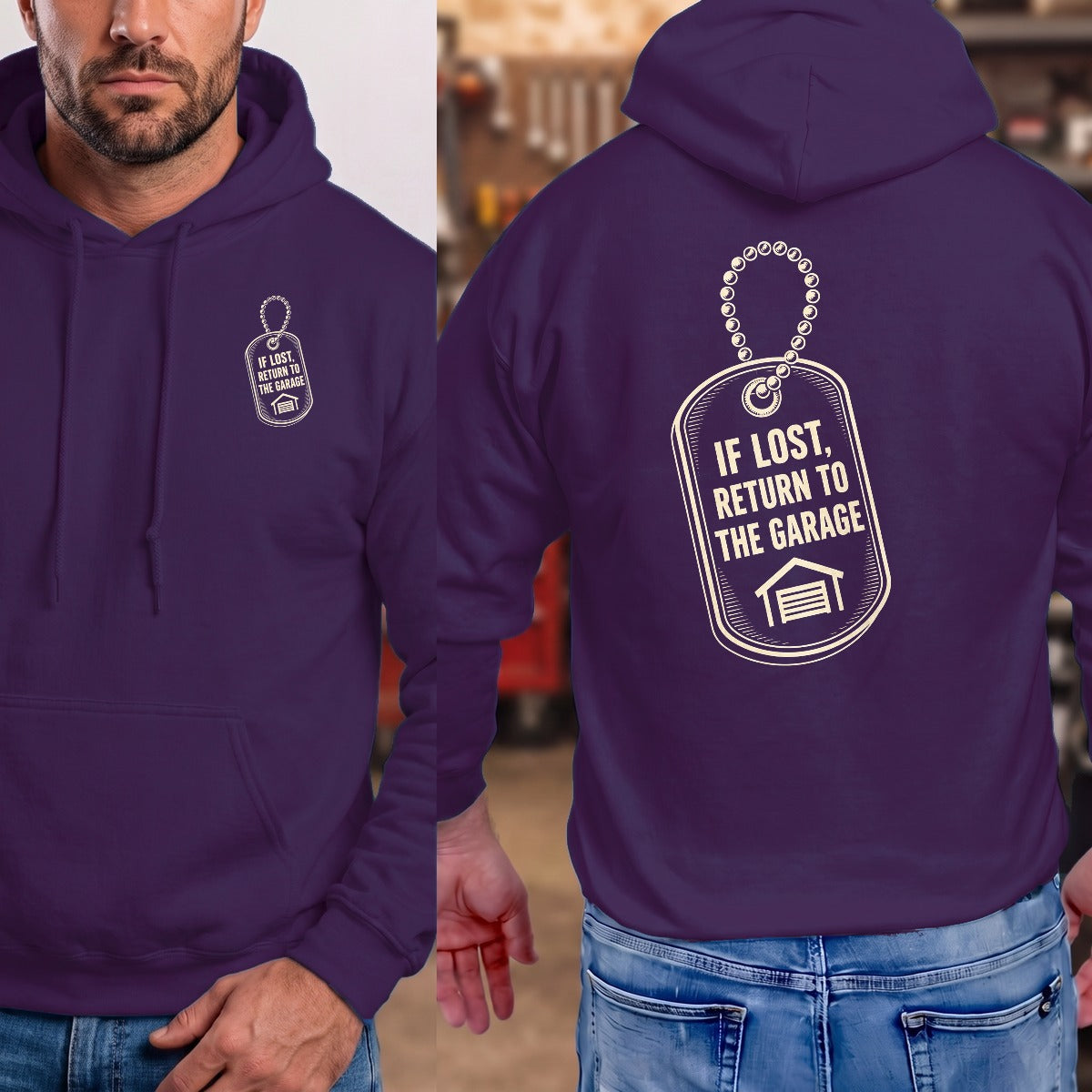 Purple | Front & Back