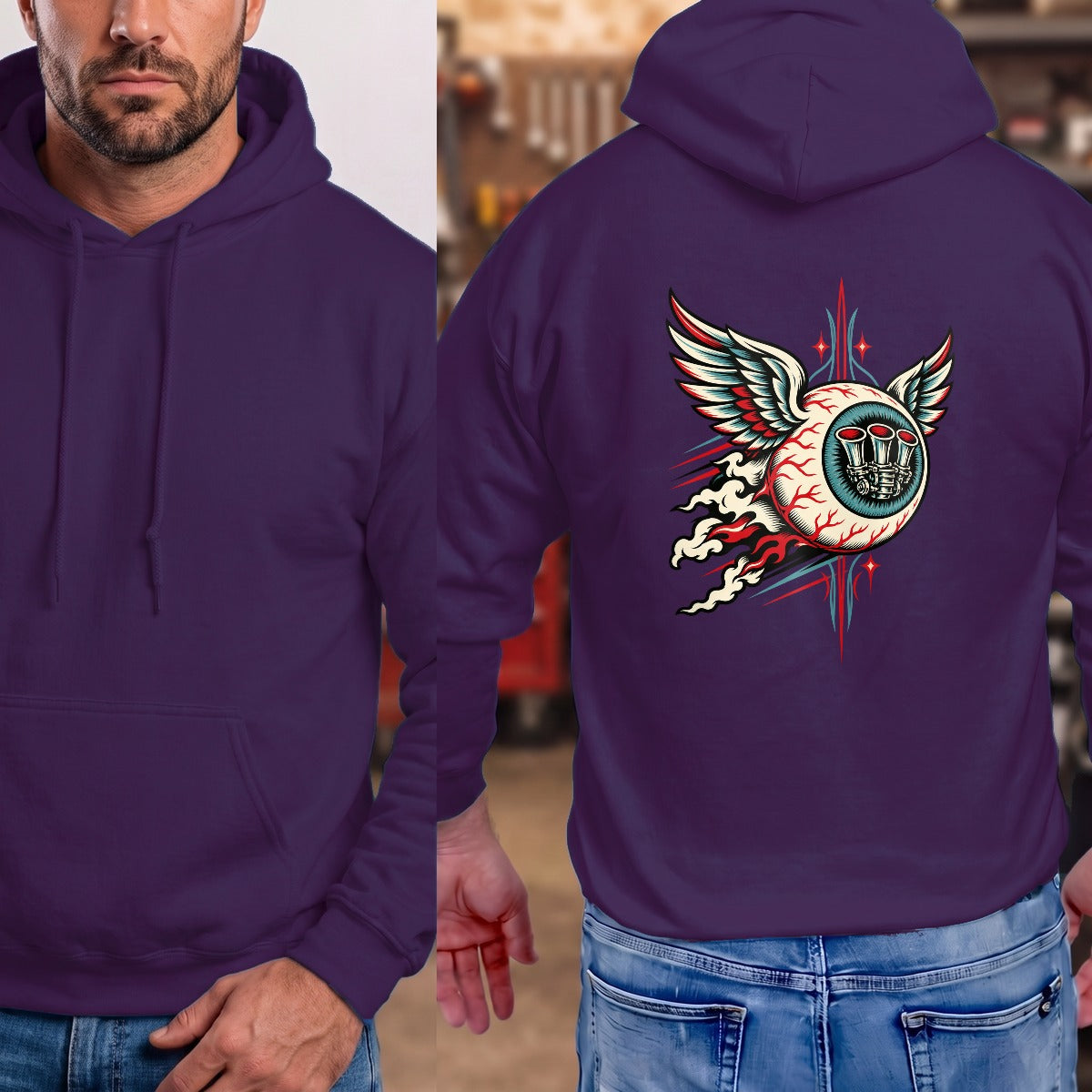 Purple | Full Back