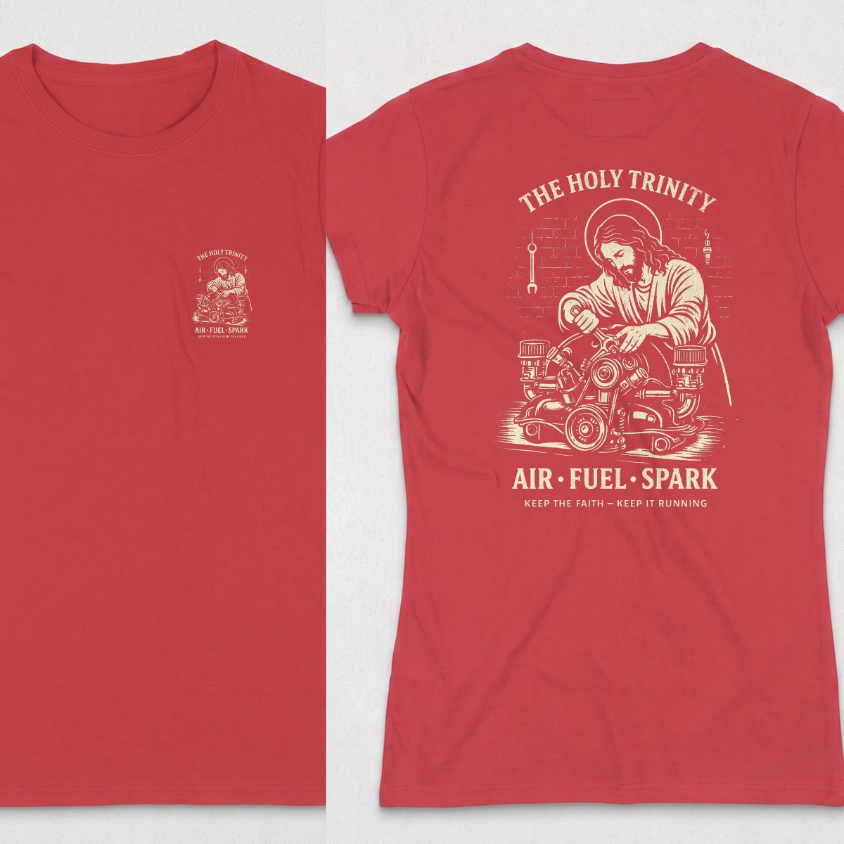 Red | Front & Back