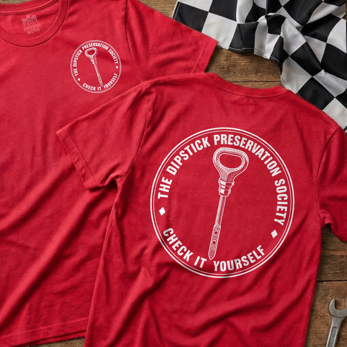 Red | Front & Back