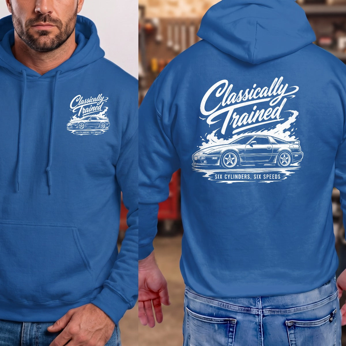 Royal | Left Chest + Back