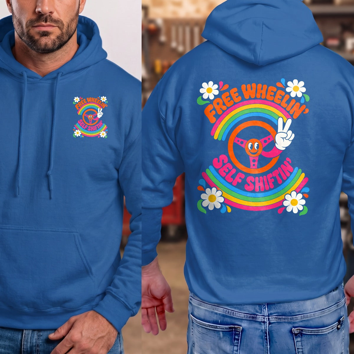 Royal | Left Chest + Back