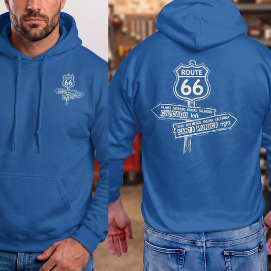 Royal | Left Chest + Back