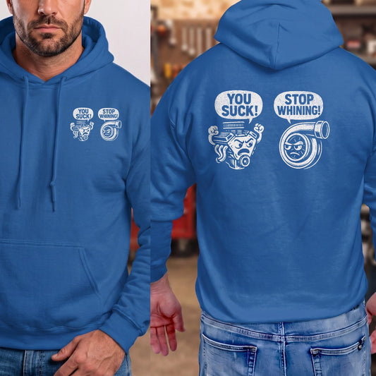 Royal | Left Chest + Back