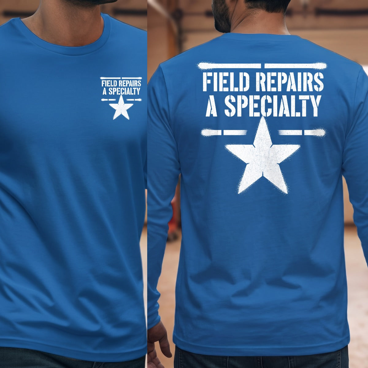 Royal | Left Chest + Back (refreshed)