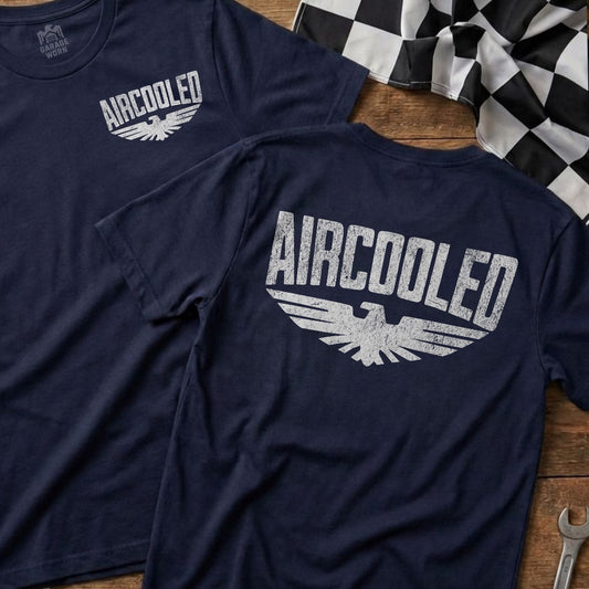 Navy | Soft-Style Tee | Left Chest + Back