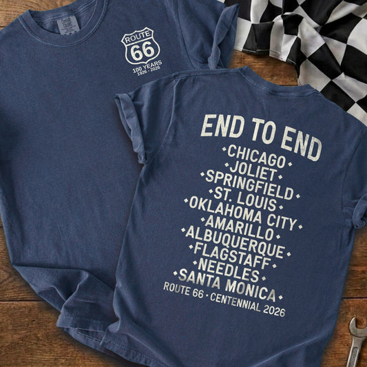 True Navy | Left Chest + Back