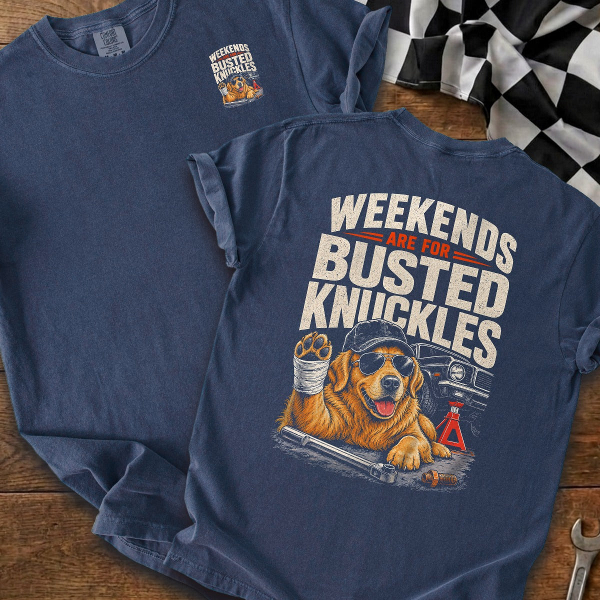 True Navy | Left Chest + Back (refreshed)