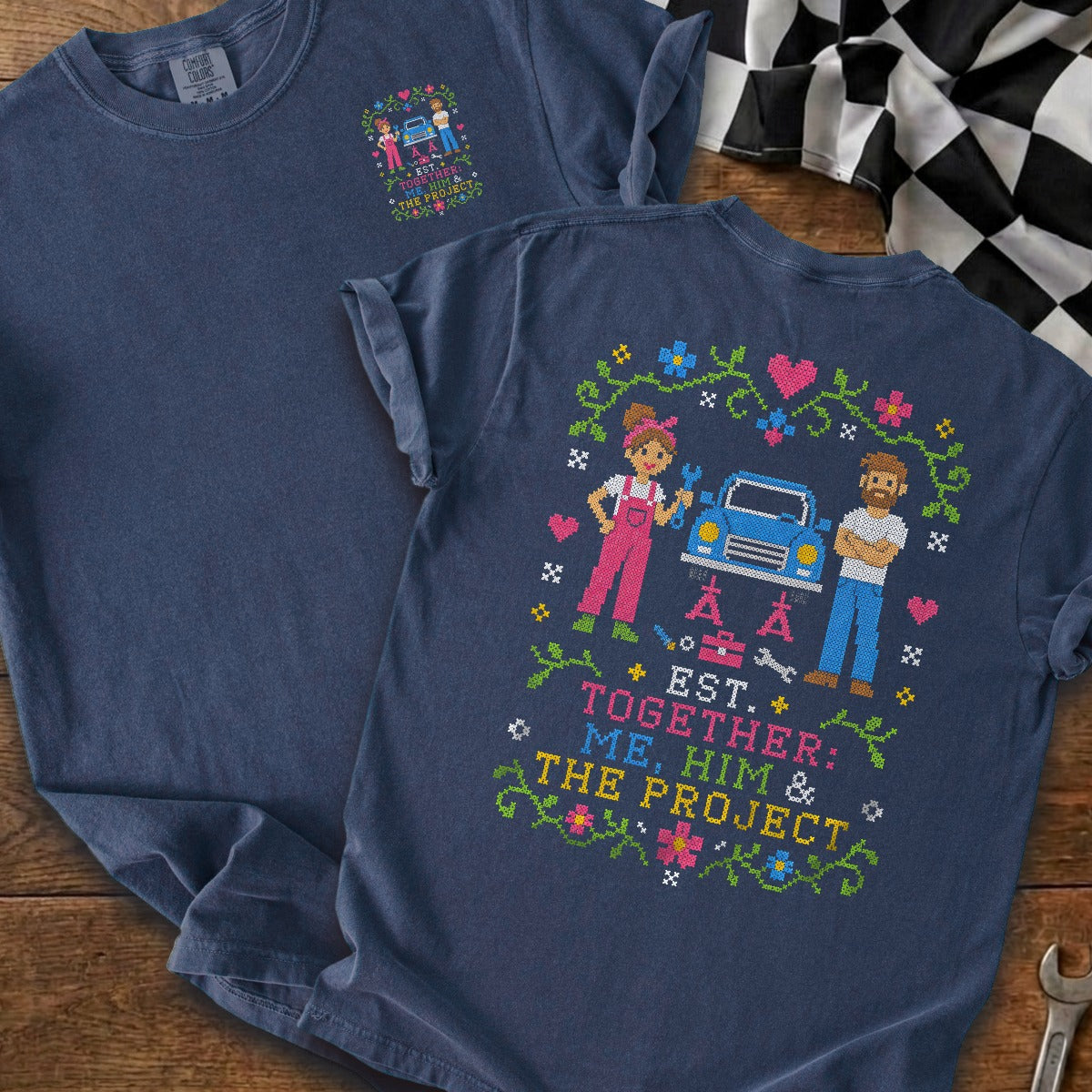 True Navy | Left Chest + Back (refreshed)