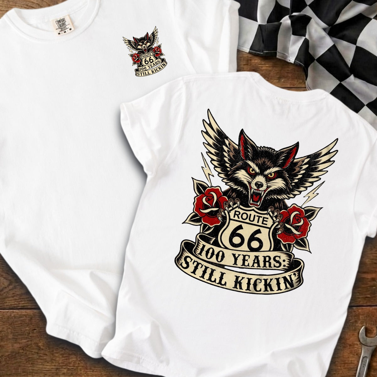 White | Front & Back