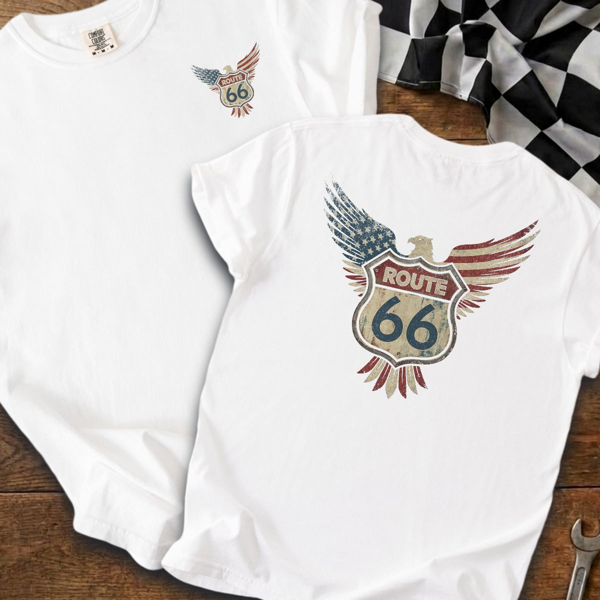 White | Front & Back