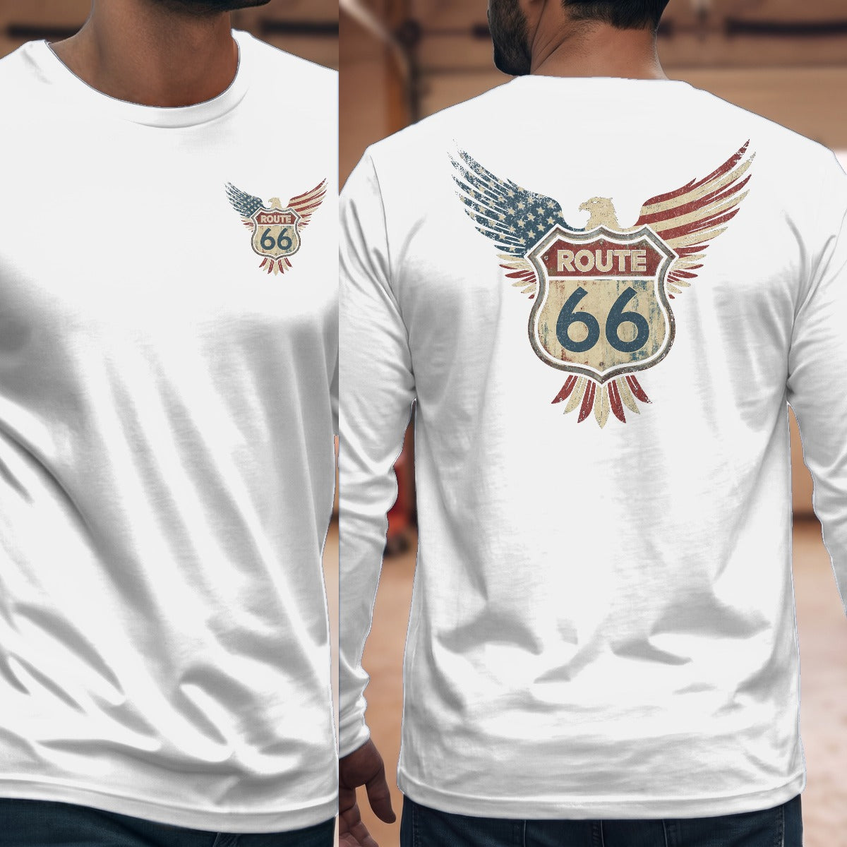 White | Front & Back