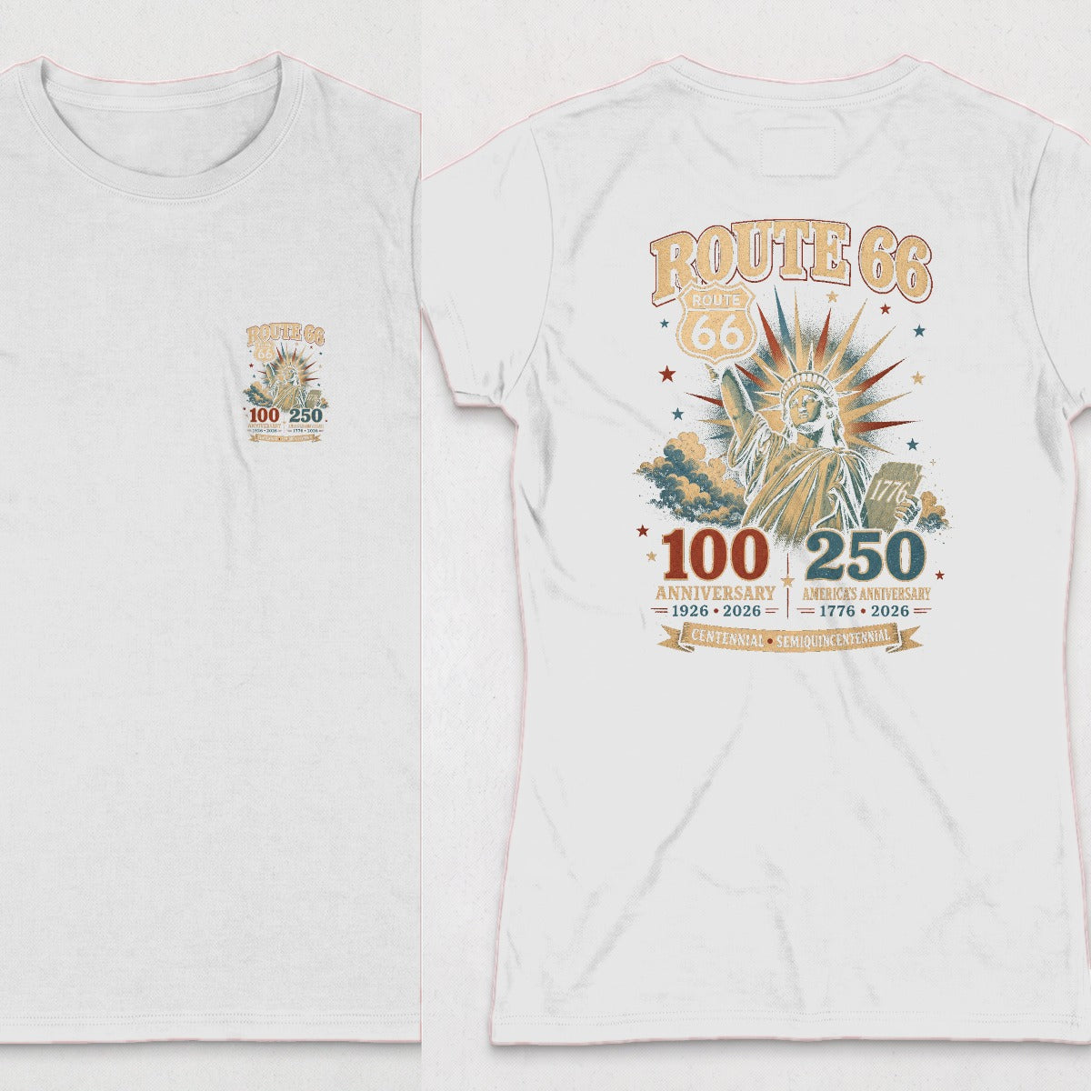 White | Front & Back