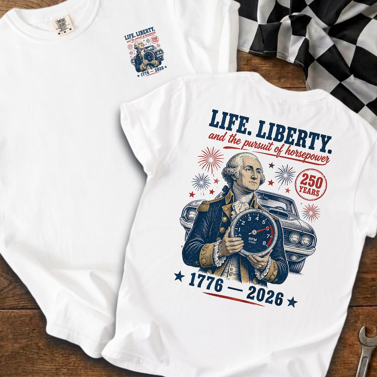 White | Front & Back