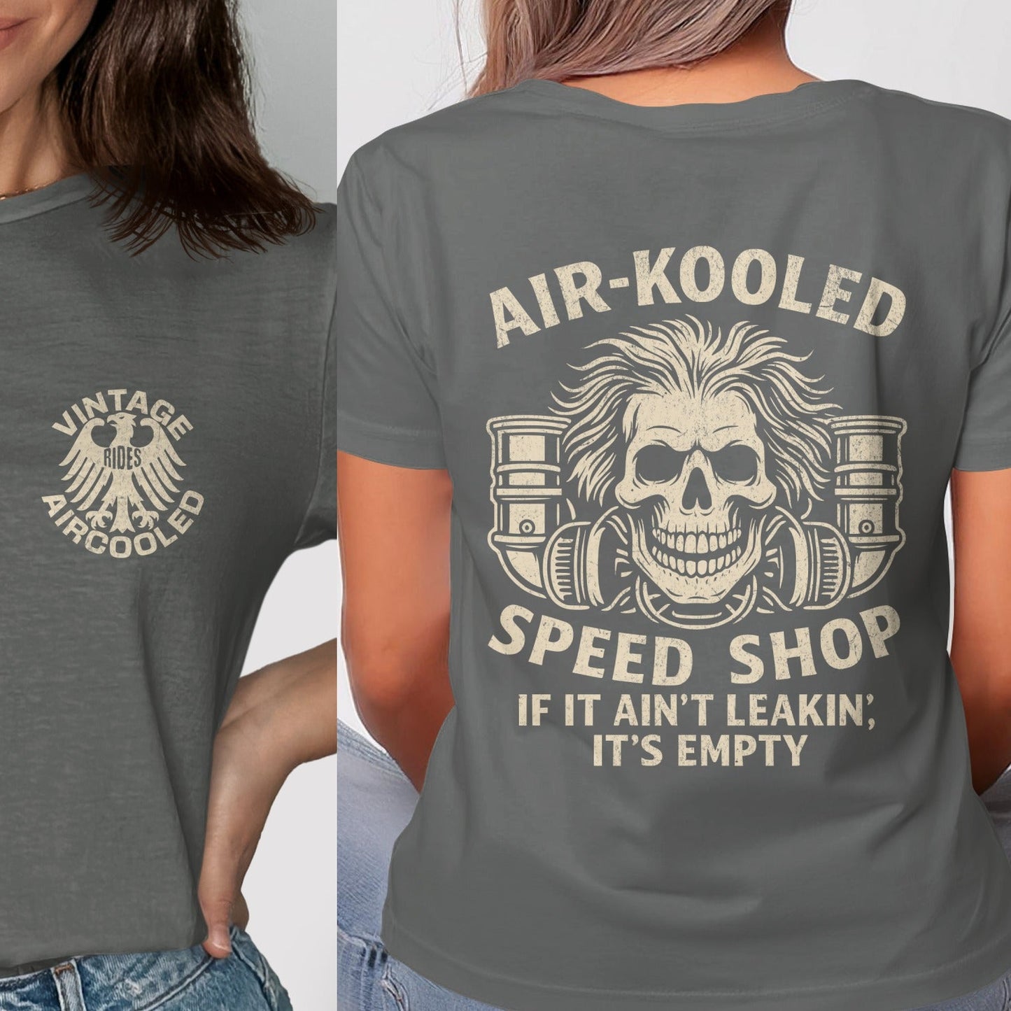 AIR-KOOLED Speed Shop Vintage Aircooled  T-Shirt product type