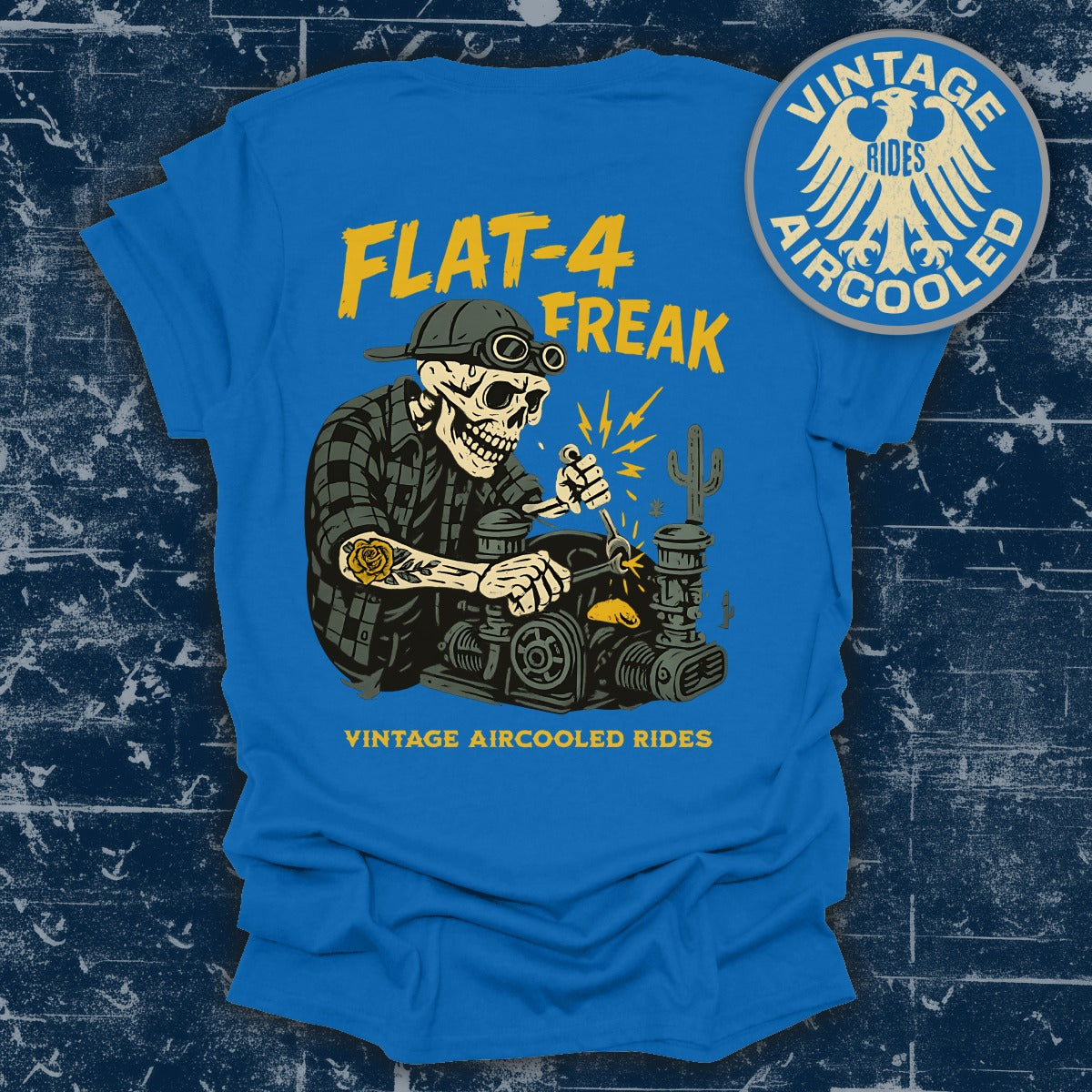 Flat-4 Freak Vintage Aircooled Rides T-shirt product type