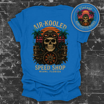 Air-Kooled Speed Shop Graphic Tee Vintage Design