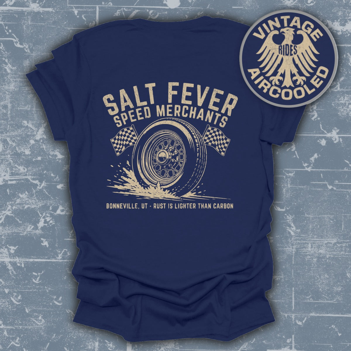 Salt Fever Speed Merchants Vintage Rides T-Shirt