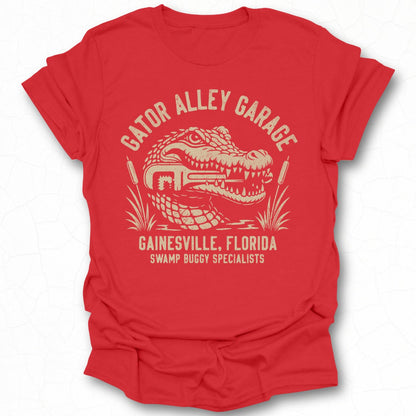 Gator Alley Garage Swamp Buggy Specialists T-shirt
