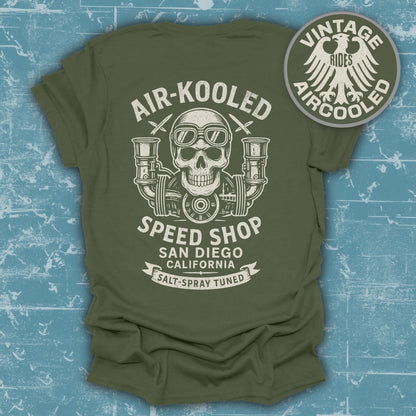 Vintage Air-Kooled Speed Shop T-shirt product type