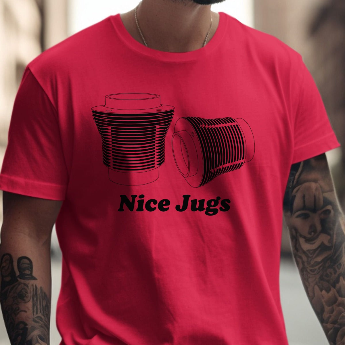 Nice Jugs Graphic Tee Shirt product