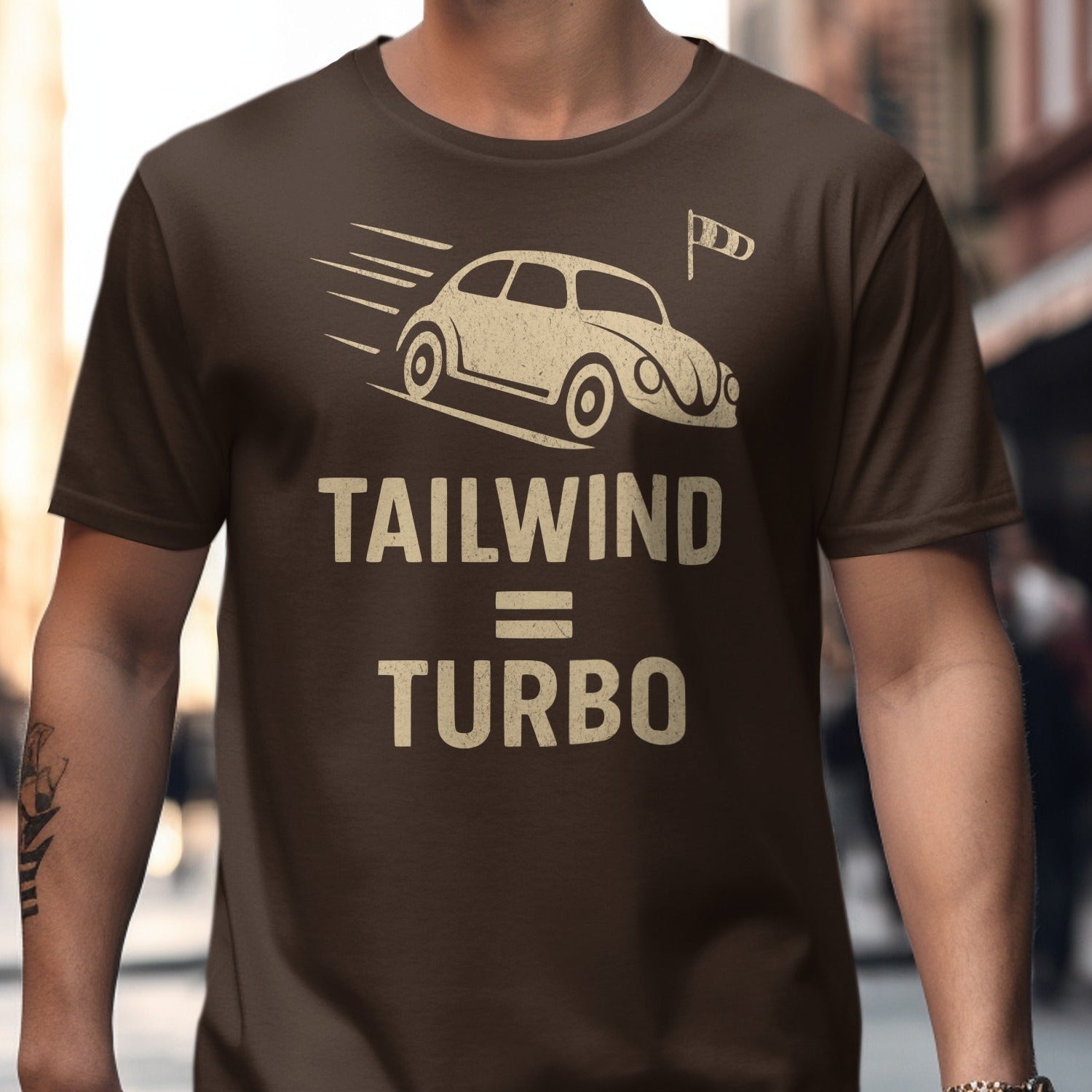 Tailwind Equals Turbo Car Graphic T-Shirt product