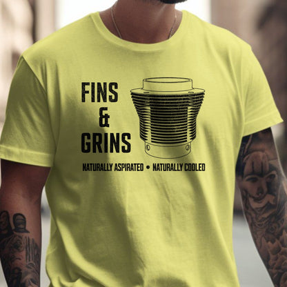 Fins and Grins Naturally Aspirated Naturally Cooled Shirt